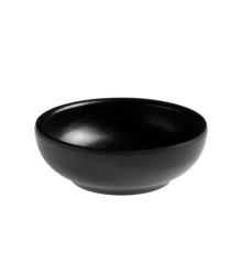 Ciotolina tonda fingerfood - Ø 7 x 3,5 cm - melamina - nero - Leone