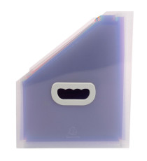Classificatore portariviste Crystal - 12 tasche - PP - 26.5x32.5 cm - Exacompta Classificatore portariviste Crystal - 12 tasche - PP - 26.5x32.5 cm - Exacompta