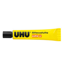 Colla attaccatutto Extra - 20 ml - trasparente - UHU Colla attaccatutto Extra - 20 ml - trasparente - UHU