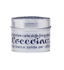 Colla in pasta - barattolo in alluminio - 125 gr - bianco - Coccoina