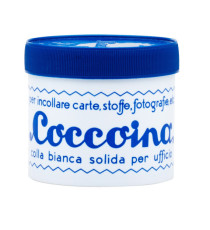 Colla in pasta - barattolo in plastica - 50 gr - bianco - Coccoina