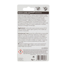 Colla istantanea Super Control - universale - con sistema antigoccia - 5 gr - Bostik Colla istantanea Super Control - universale - con sistema antigoccia - 5 gr - Bostik