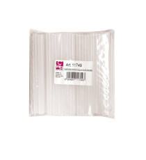 Colla stick mini - 10 cm x diam. 7 mm - Deco - conf. 50 pezzi Colla stick mini - 10 cm x diam. 7 mm - Deco - conf. 50 pezzi