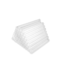 Colla stick mini - 10 cm x diam. 7 mm - Deco - conf. 50 pezzi Colla stick mini - 10 cm x diam. 7 mm - Deco - conf. 50 pezzi