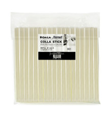 Colla termofusibile-  in stick - lunghezza 20 cm - diametro 1,1 cm - Iternet - sacchetto da 1 kg