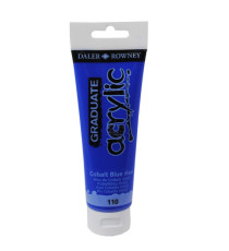 Colore acrilico fine Graduate - 120 ml - blu cobalto imitazione - Daler Rowney Colore acrilico fine Graduate - 120 ml - blu cobalto imitazione - Daler Rowney