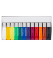 Colore in tubetto per tessuto Fabric Fun - colori base assortiti - Pentel - conf. 12 pezzi Colore in tubetto per tessuto Fabric Fun - colori base assortiti - Pentel - conf. 12 pezzi