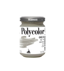 Colore vinilico Polycolor - 140 ml - argento - Maimeri Colore vinilico Polycolor - 140 ml - argento - Maimeri