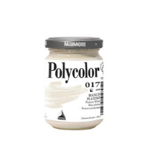 Colore vinilico Polycolor - 140 ml - bianco platino - Maimeri Colore vinilico Polycolor - 140 ml - bianco platino - Maimeri
