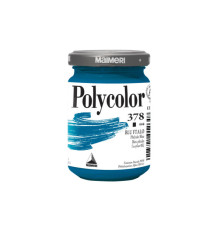 Colore vinilico Polycolor - 140 ml - blu ftalo - Maimeri Colore vinilico Polycolor - 140 ml - blu ftalo - Maimeri