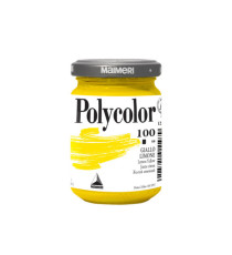Colore vinilico Polycolor - 140 ml - giallo limone - Maimeri Colore vinilico Polycolor - 140 ml - giallo limone - Maimeri