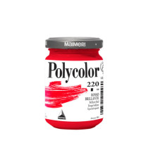 Colore vinilico Polycolor - 140 ml - rosso brillante - Maimeri Colore vinilico Polycolor - 140 ml - rosso brillante - Maimeri