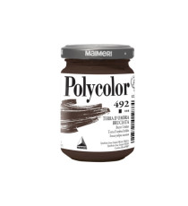 Colore vinilico Polycolor - 140 ml - terra d'ombra bruciata - Maimeri Colore vinilico Polycolor - 140 ml - terra d'ombra bruciata - Maimeri
