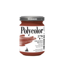 Colore vinilico Polycolor - 140 ml - terra di Siena bruciato - Maimeri Colore vinilico Polycolor - 140 ml - terra di Siena bruciato - Maimeri