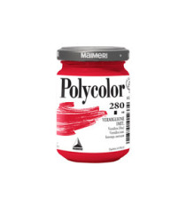 Colore vinilico Polycolor - 140 ml - vermiglione imitazione - Maimeri