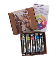 Colori a olio extrafini Primary Set - 20 ml - colori primari (nero, bianco inclusi) - Maimeri - set 5 pezzi