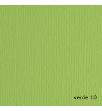 Cartoncino Elle Erre - 50 x 70 cm - 220 gr - verde pisello 110 - Fabriano - blister 20 fogli