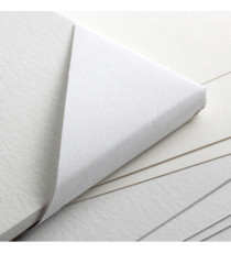 Cartoncino F4 - 50x70cm - 220gr - bianco - liscio - Fabriano - pacco 25 fogli