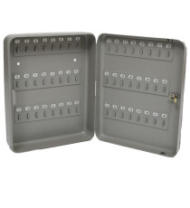 Cassetta portachiavi da muro - 30x24x7 cm - 48 posti - grigio antracite - Metalplus