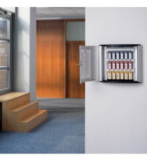 Cassetta portachiavi da parete Key Box - 30,2x11,8x28 cm - 18 posti - grigio - Durable