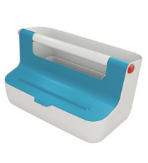 Cassetta portaoggetti Cosy - con maniglia - blu - Leitz Cassetta portaoggetti Cosy - con maniglia - blu - Leitz