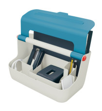 Cassetta portaoggetti Cosy - con maniglia - blu - Leitz Cassetta portaoggetti Cosy - con maniglia - blu - Leitz