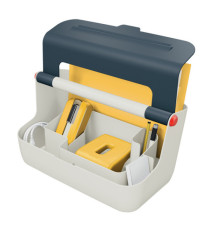 Cassetta portaoggetti Cosy - con maniglia - grigio - Leitz Cassetta portaoggetti Cosy - con maniglia - grigio - Leitz