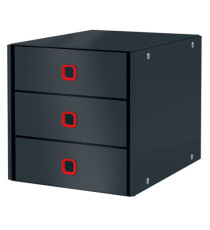 Cassettiera Click&Store Cosy - 3 cassetti - grigio - Leitz Cassettiera Click&Store Cosy - 3 cassetti - grigio - Leitz