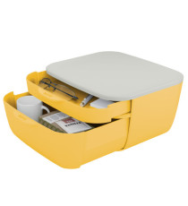 Cassettiera Cosy - 2 scomparti - giallo - Leitz Cassettiera Cosy - 2 scomparti - giallo - Leitz