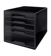 Cassettiera Drawer Cabinet Cube 5 - nero - Leitz Cassettiera Drawer Cabinet Cube 5 - nero - Leitz