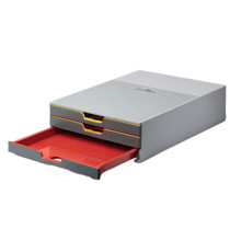 Cassettiera sottomonitor Varicolor - 28 x 9,5 x 35,6 cm - Durable Cassettiera sottomonitor Varicolor - 28 x 9,5 x 35,6 cm - Durable
