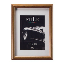 Cornice in legno e crilex - A4 - legno naturale - Methodo