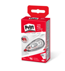 Correttore a nastro - roller - ricaricabile - 4,2 mm x 12 mt - Pritt Correttore a nastro - roller - ricaricabile - 4,2 mm x 12 mt - Pritt