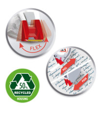 Correttore a nastro Compact Flex Roller - 6 mm x 10 mt - Pritt Correttore a nastro Compact Flex Roller - 6 mm x 10 mt - Pritt