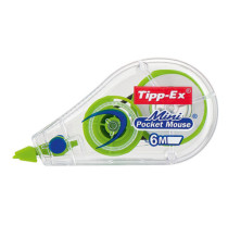 Correttore a nastro Mini Pocket Mouse - 5 mm x 6 mt - colori assortiti - Tipp-Ex - conf. 10 pezzi Correttore a nastro Mini Pocket Mouse - 5 mm x 6 mt - colori assortiti - Tipp-Ex - conf. 10 pezzi