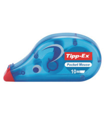 Correttore a nastro Pocket Mouse - 4,2mm x 10mt - Tipp Ex - conf. 10 pezzi Correttore a nastro Pocket Mouse - 4,2mm x 10mt - Tipp Ex - conf. 10 pezzi