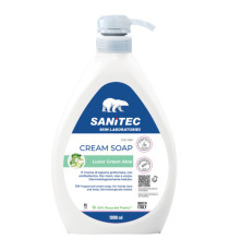 Crema di sapone Luxor Green Aloe - dispenser 1 L - aloe verde - Sanitec Crema di sapone Luxor Green Aloe - dispenser 1 L - aloe verde - Sanitec