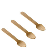 Cucchiaini in legno - 9,5 cm - Leone - conf. 48 pezzi Cucchiaini in legno - 9,5 cm - Leone - conf. 48 pezzi
