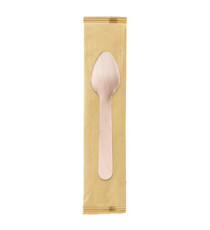 Cucchiaini monouso - imbustati singolarmente - 11 cm - legno - Signor Bio Cucchiaini monouso - imbustati singolarmente - 11 cm - legno - Signor Bio
