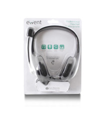 Cuffie con microfono EW3562 - Eminent Ewent