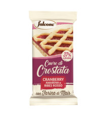 Cuor di crostata cranberry, amarena e ribes rosso - 60 gr - Falcone Cuor di crostata cranberry, amarena e ribes rosso - 60 gr - Falcone