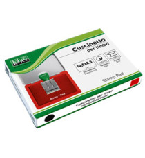 Cuscinetto per timbri - 12,5 x 8,5 cm - rosso - Lebez Cuscinetto per timbri - 12,5 x 8,5 cm - rosso - Lebez