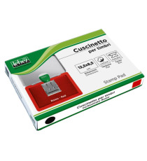 Cuscinetto per timbri - 12,5 x 8,5 cm - rosso - Lebez Cuscinetto per timbri - 12,5 x 8,5 cm - rosso - Lebez
