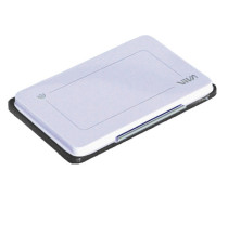 Cuscinetto per timbri in gomma - nero - Viva