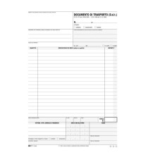 DDT Snap - 3 copie autoricalcanti - 31 x 20,5cm - 100 fogli - Edipro