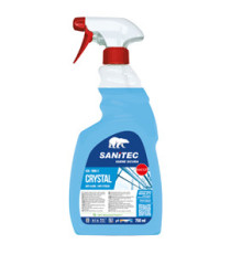 Detergente multiuso Crystal Vetri - antialone - 750 ml - Sanitec Detergente multiuso Crystal Vetri - antialone - 750 ml - Sanitec