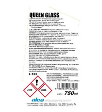 Detergente per vetri Queen Glass - profumo gradevole - Alca - trigger da 750 ml