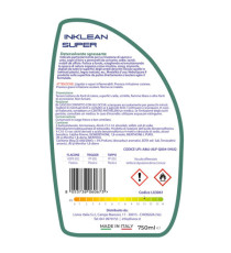 Detergente sgrassatore Inklean Super - menta - 750ml - Livrex Detergente sgrassatore Inklean Super - menta - 750ml - Livrex
