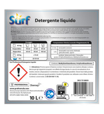 Detersivo liquido per lavatrice - 10 L - Surf Detersivo liquido per lavatrice - 10 L - Surf