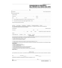 Dichiarazione conformità impianto Snap - 5 copie snap - 29,7 x 21cm - 100 fogli - Edipro Dichiarazione conformità impianto Snap - 5 copie snap - 29,7 x 21cm - 100 fogli - Edipro